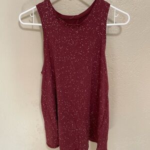 Lululemon Sleeveless Maroon Top